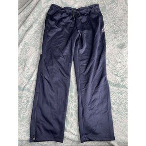 Reebok Men Cotton Navy Pajama Lounge Jogger Pants Elastic‎ Stretch Size XL